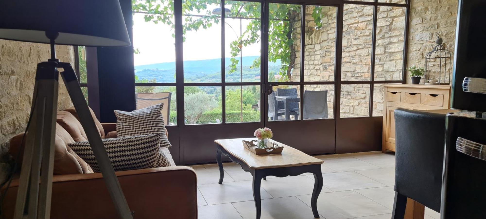 Mas Des Oliviers Villa Gordes Bagian luar foto